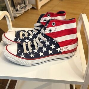 Converse Kids Patriotic High-Top Sneakers